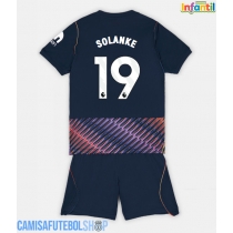 Camisa de time de futebol Tottenham Hotspur Dominic Solanke #19 Replicas 2º Equipamento Infantil 2026-27 Manga Curta (+ Calças curtas)